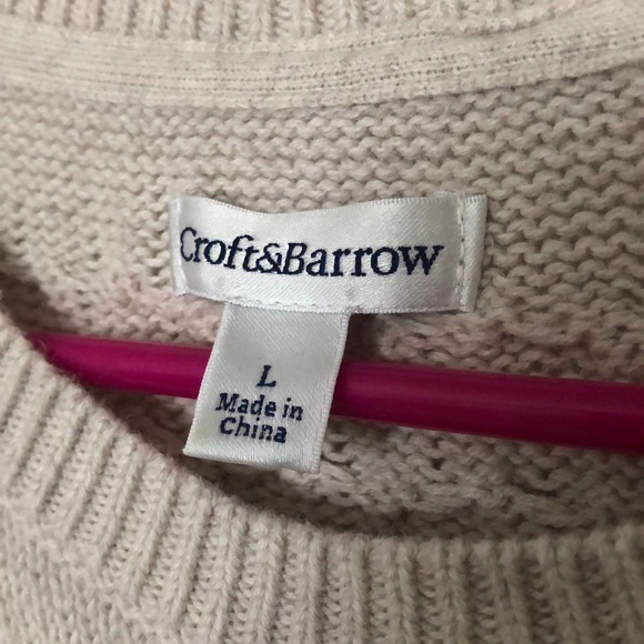 Large cream sweater - Picture 3 of 3